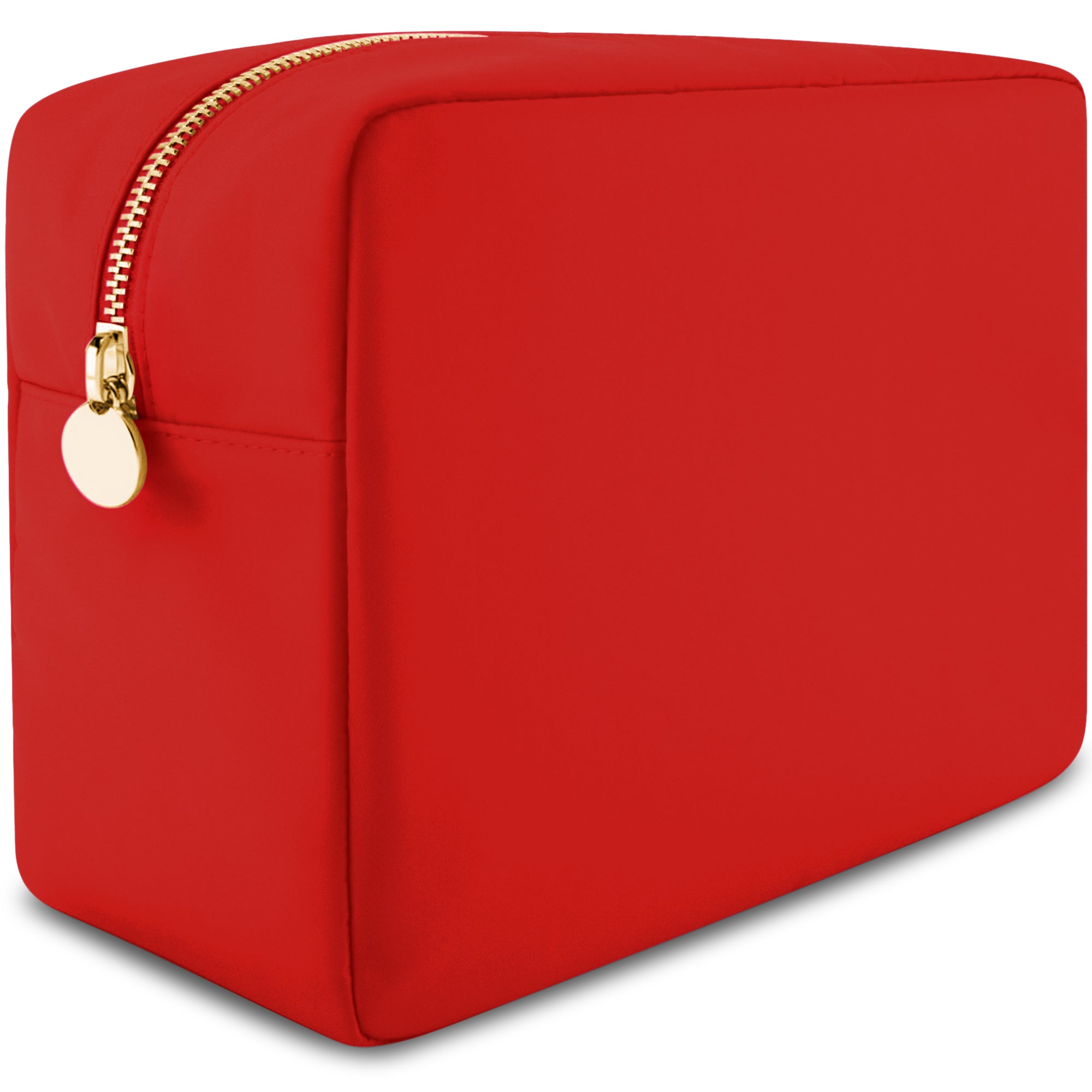 Large Makeup Bag Black Travel Toiletry Bag For Women Red