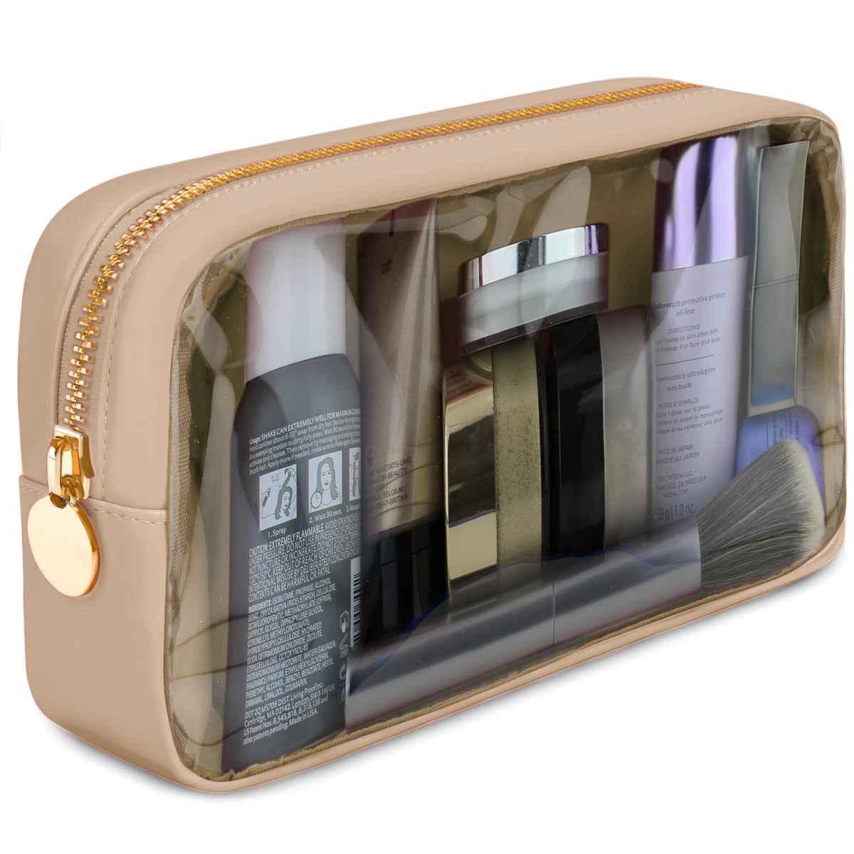 PVC Clear Makeup Bag Mini Makeup Bag for Purse Mini Bag Pouch Purse Clear Pouch Small Cosmetic Bag for Purse Cosmetic Pouch Clear Cosmetic Bag Travel Case Mini Pouch Travel Cosmetic Case