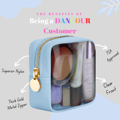 Clear Makeup Bag Mini Makeup Bag for Purse Mini Bag Pouch Purse Clear Pouch Small Cosmetic Bag for Purse Cosmetic Pouch Clear Cosmetic Bag Travel Case Mini Pouch Travel Cosmetic Case