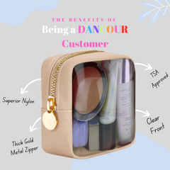 PVC Clear Makeup Bag Mini Makeup Bag for Purse Mini Bag Pouch Purse Clear Pouch Small Cosmetic Bag for Purse Cosmetic Pouch Clear Cosmetic Bag Travel Case Mini Pouch Travel Cosmetic Case