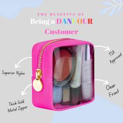 PVC Clear Makeup Bag Mini Makeup Bag for Purse Mini Bag Pouch Purse Clear Pouch Small Cosmetic Bag for Purse Cosmetic Pouch Clear Cosmetic Bag Travel Case Mini Pouch Travel Cosmetic Case