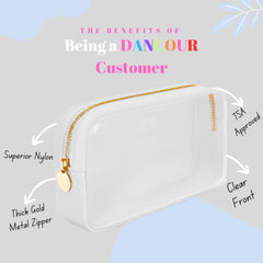 Clear Makeup Bag Mini Makeup Bag for Purse Mini Bag Pouch Purse Clear Pouch Small Cosmetic Bag for Purse Cosmetic Pouch Clear Cosmetic Bag Travel Case Mini Pouch Travel Cosmetic Case