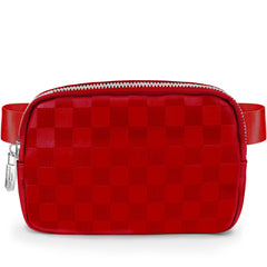 Red checkered belt bag red checkered fanny pack leather checkered fanny pack red leather fanny pack women faux leather fanny pack crossbody leather belt bag crossbody small crossbody bag leather crossbody bag leather cross body bag lv cross body bag women’s waist pack lv waist bag women lv bum bag lv mini bum bag leather hip bag