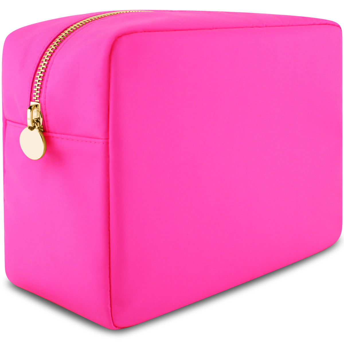 Large Makeup Bag Pink Travel Toiletry Bag For Women – DANCOUR PARIS