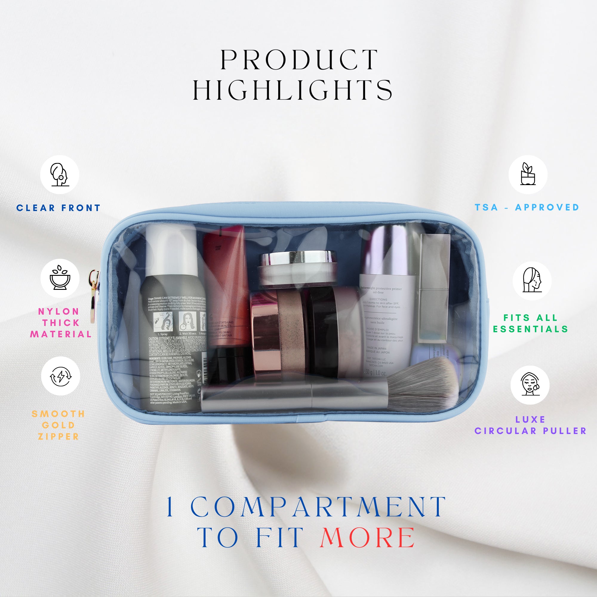 evorest bags travel toiletry bag Clear Makeup Bag Mini Makeup Bag for Purse Mini Bag Pouch Purse Clear Pouch Small Cosmetic Bag for Purse Cosmetic Pouch Clear Cosmetic Bag Travel Case