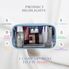 Clear Makeup Bag Mini Makeup Bag for Purse Mini Bag Pouch Purse Clear Pouch Small Cosmetic Bag for Purse Cosmetic Pouch Clear Cosmetic Bag Travel Case Mini Pouch Travel Cosmetic Case