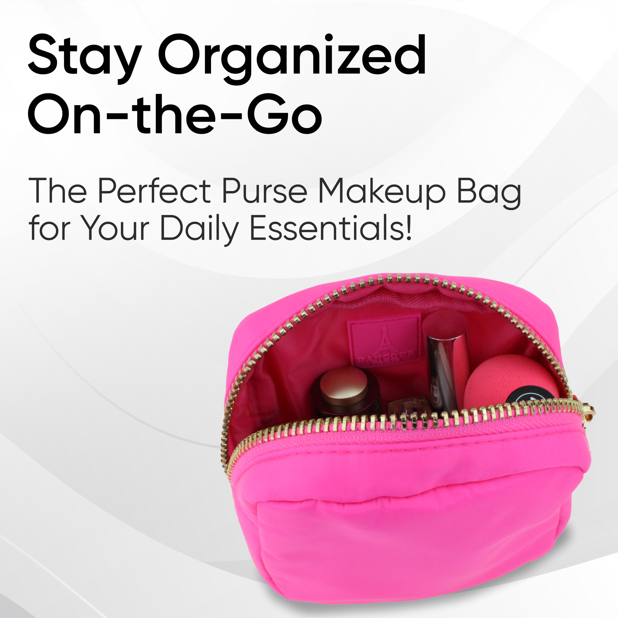 Trousse maquillage Make Up Rosa Iphoria avec mini Powerbank